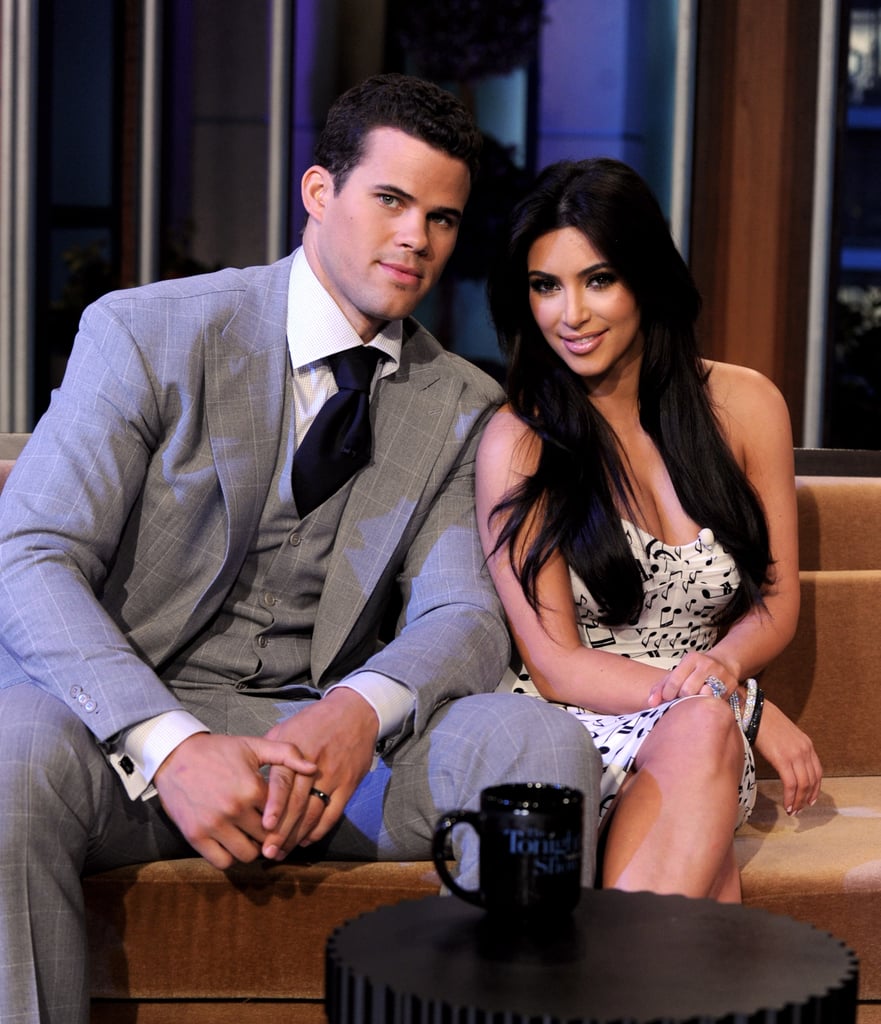 Kim and Kris made a postwedding appearance together on The Tonight Show With Jay Leno in October 2011.
