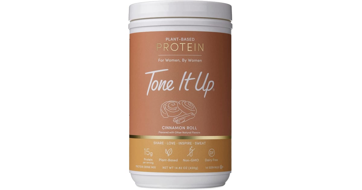 Tone It Up Cinnamon Roll Protein Powder PlantBased Pumpkin Spice