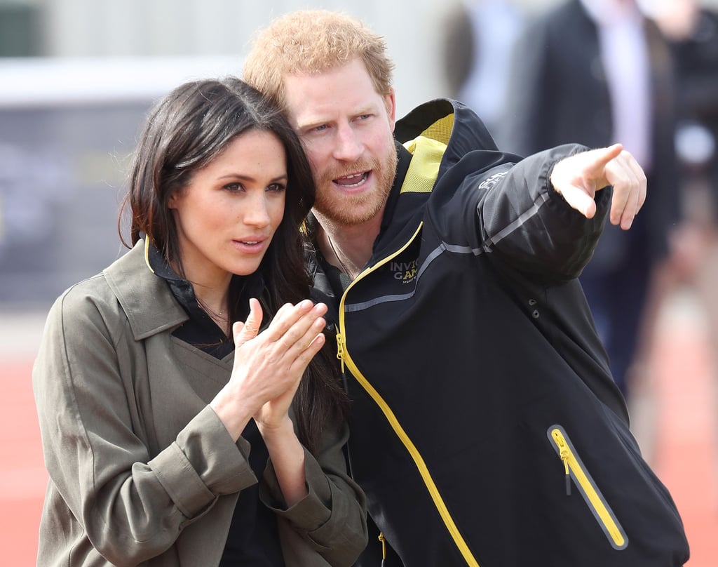 Prince Harry and Meghan Markle in Bath April 2018