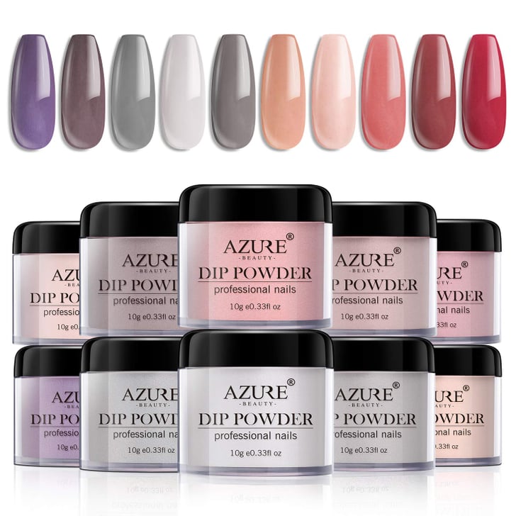 Dip Powder Nails Color Set by Azure Beauty Best AtHome Dip Powder