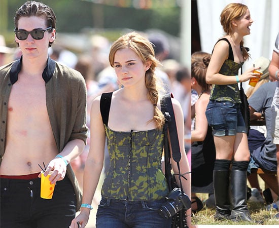 Pictures Of Emma Watson At Glastonbury Festival 2010