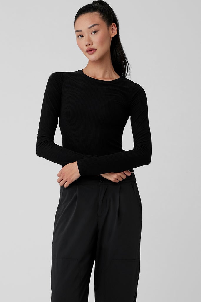 Alo Yoga Ribbed Sea Coast Long Sleeve