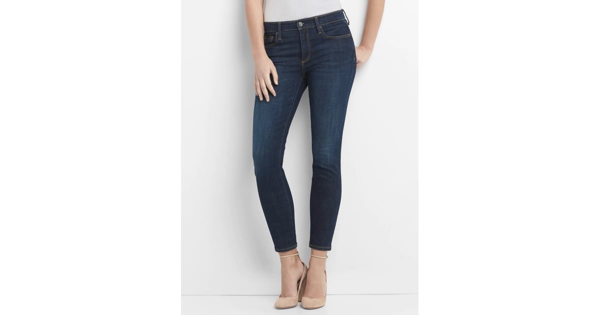 gap true skinny mid rise jeans