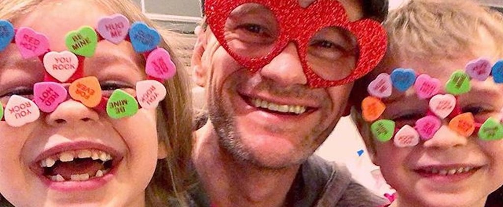 Neil Patrick Harris Valentine's Day Instagram With Kids 2018