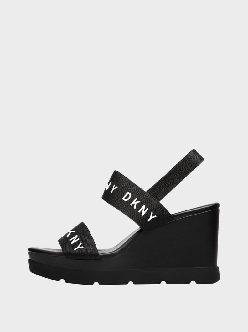 DKNY Cati Logo Wedge Sandal