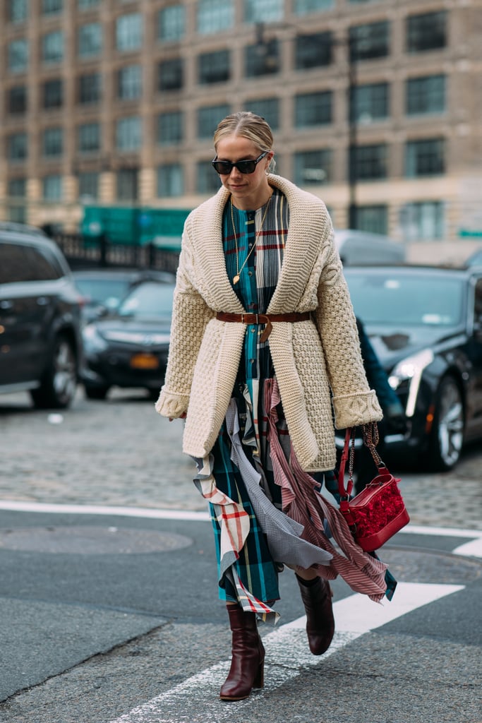 Day 2 | Street Style at New York Fashion Week Fall 2018 | POPSUGAR ...