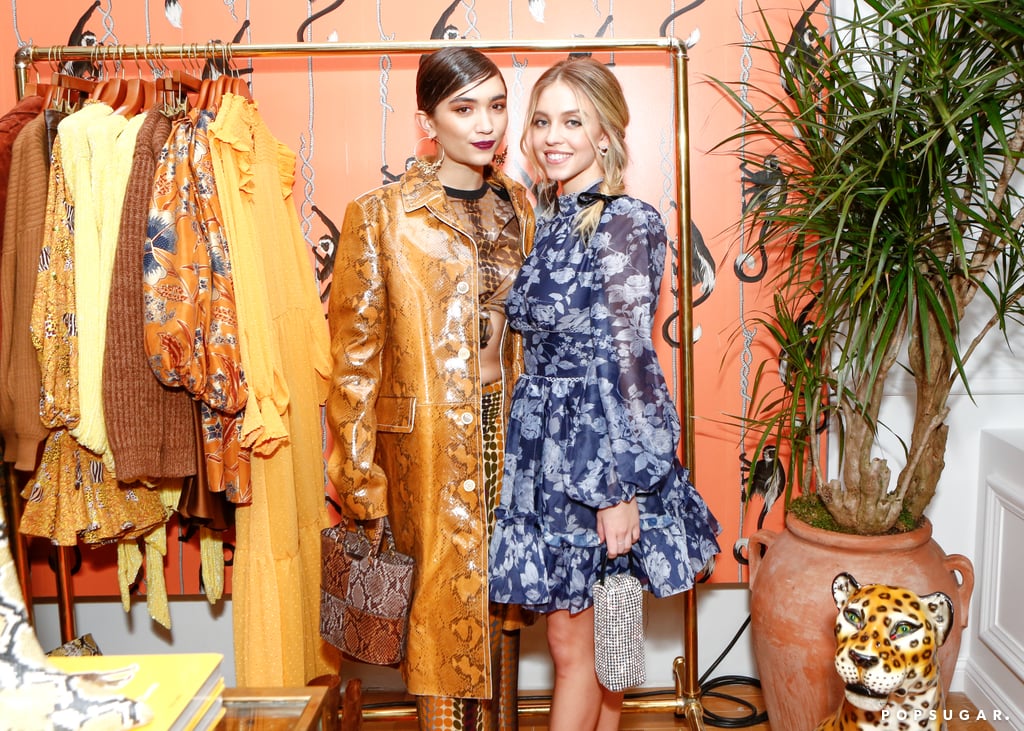 Sydney Sweeney and Rowan Blanchard Hang Out at NYFW