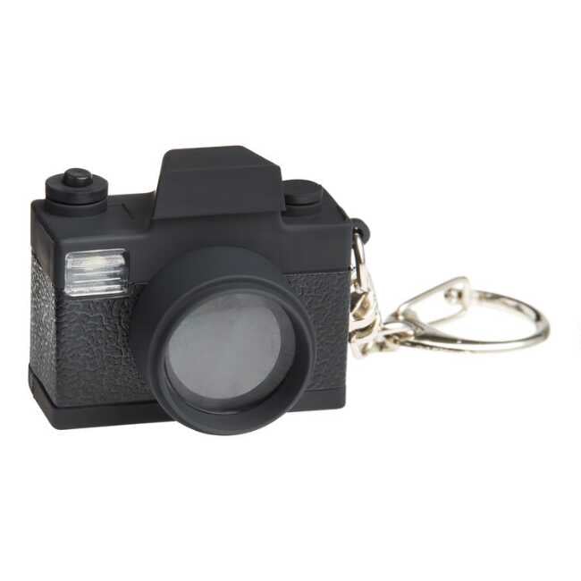 Kikkerland LED Camera Keychain