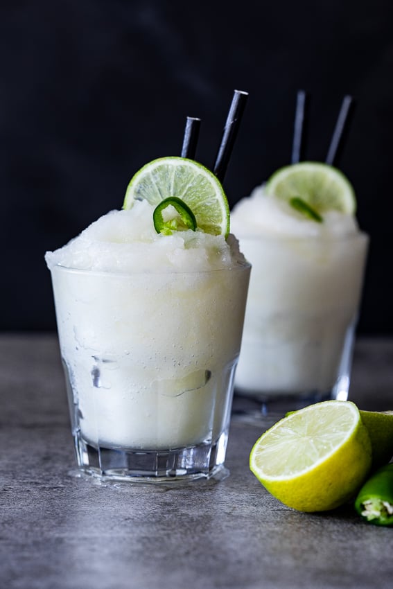 Jalapeño Margarita Slushies