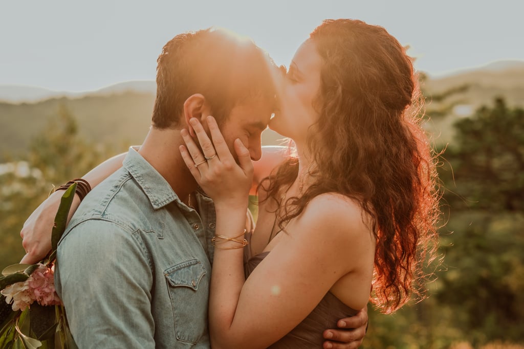 Romantic Forest Engagement Shoot Popsugar Love And Sex Photo 63 6411