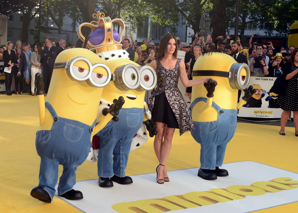 Sandra Bullock Minions Premiere Pictures