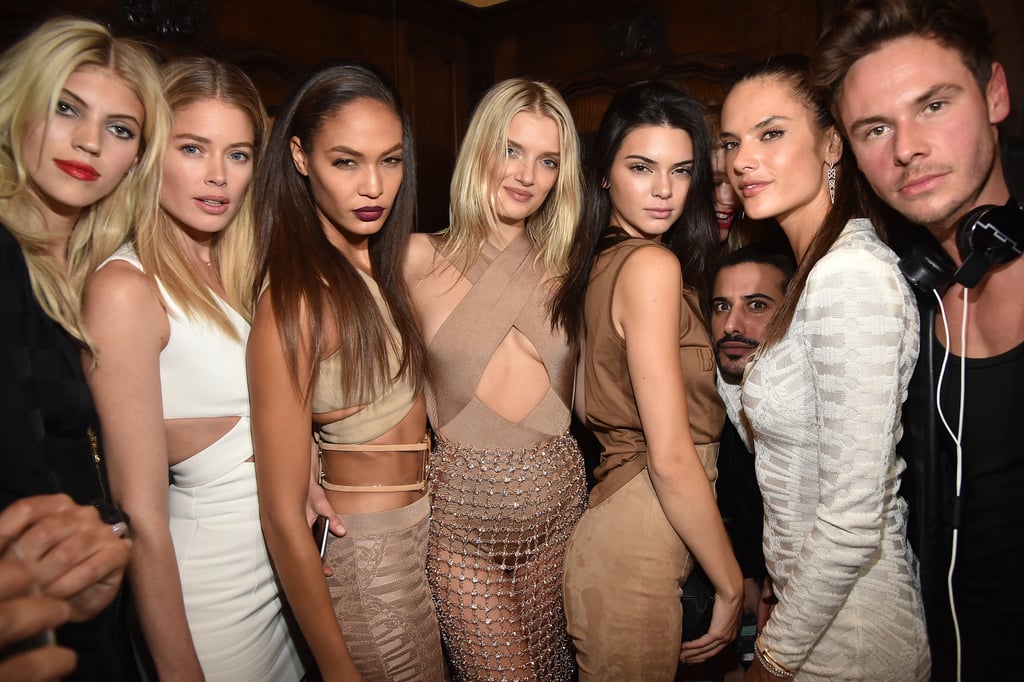 To Joan, the most gorgeous group of supermodels are just friends.