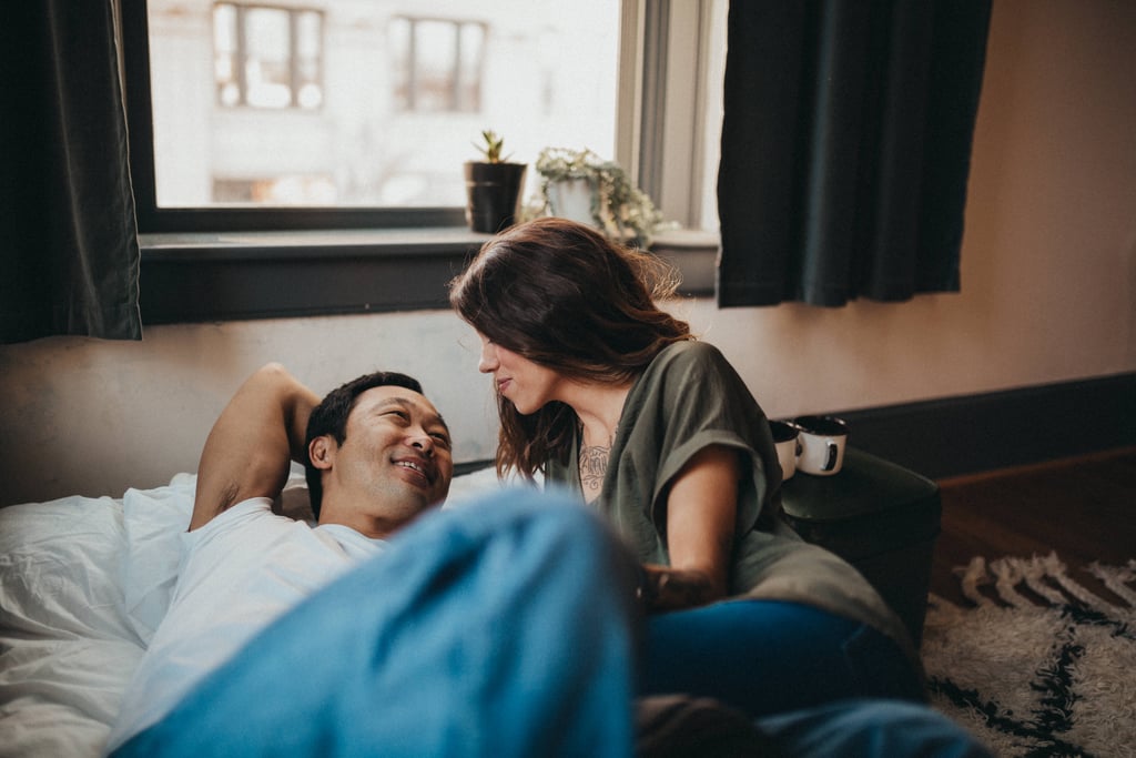 Romantic Loft Engagement Shoot