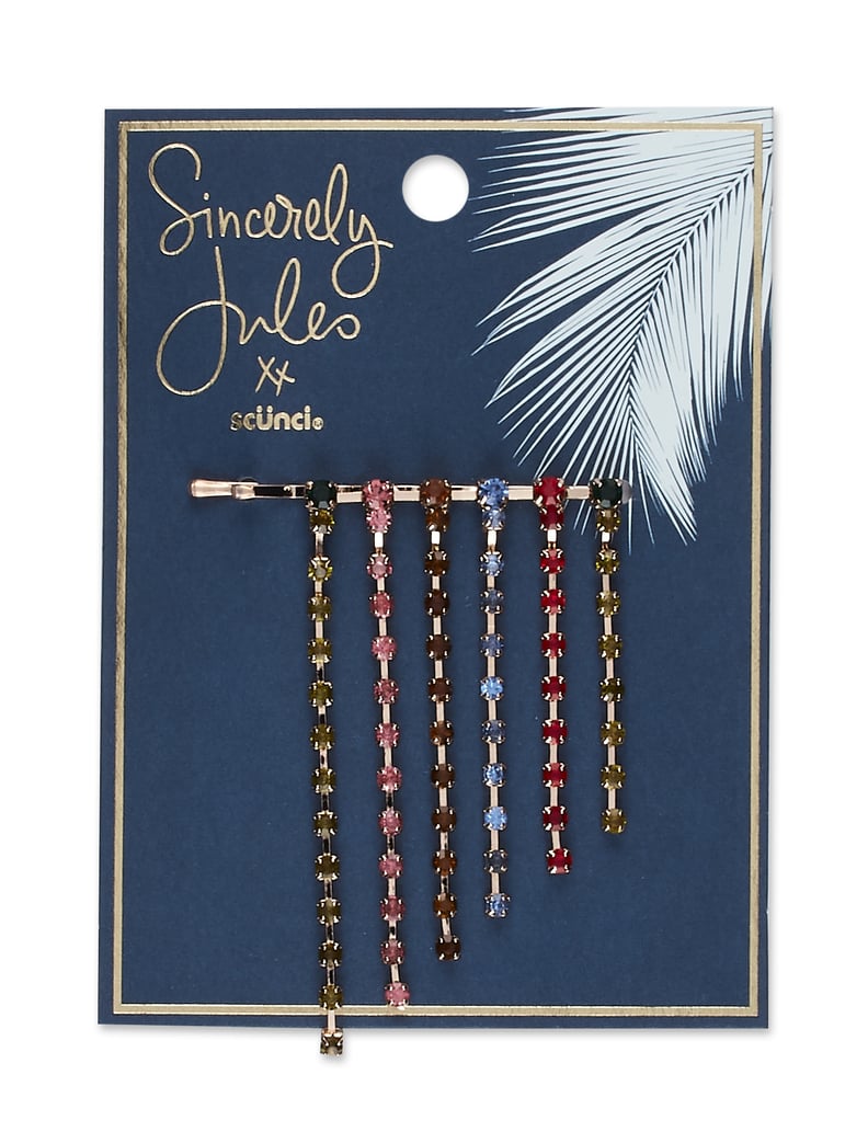 Sincerely Jules x Scunci Bobby Pin With Rainbow Stones