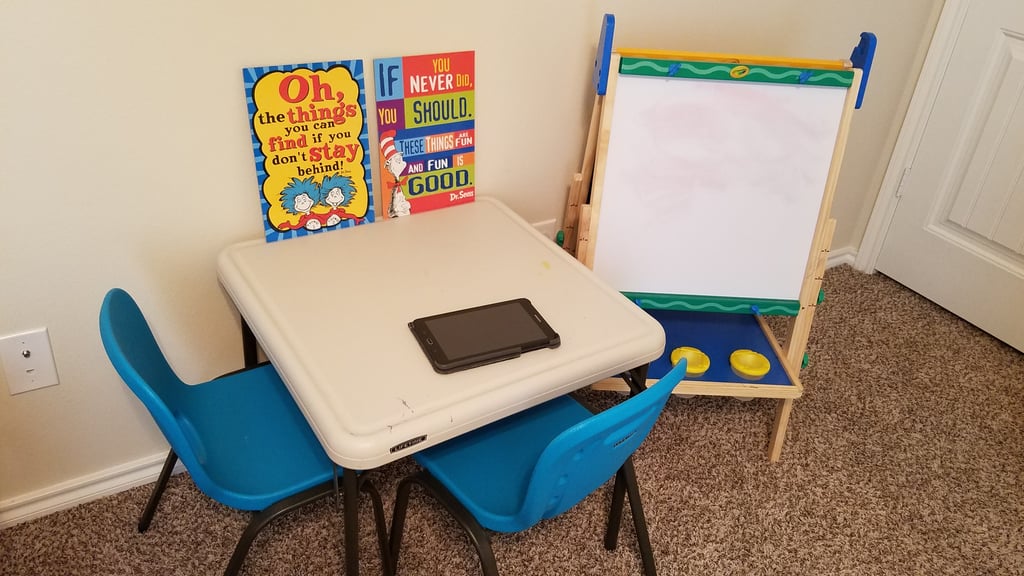  Reduce clutter  How I Set Up My Kids School Station at Home 