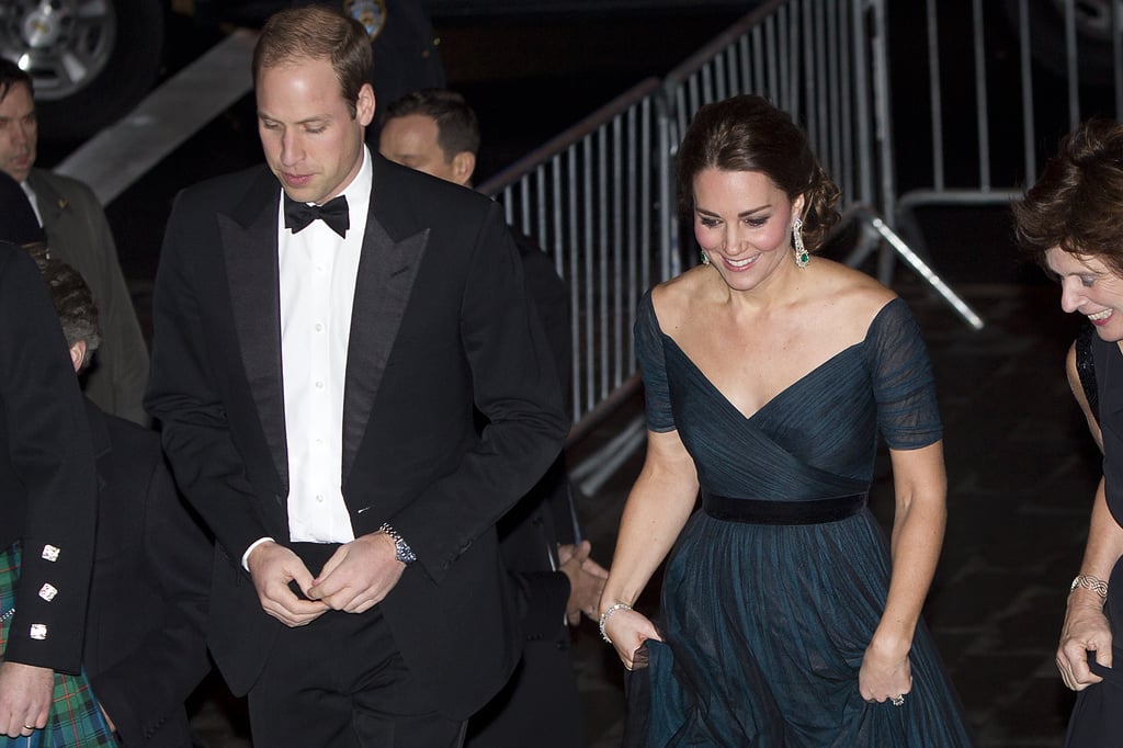 Kate Middleton and Prince William at St. Andrews Dinner 2014