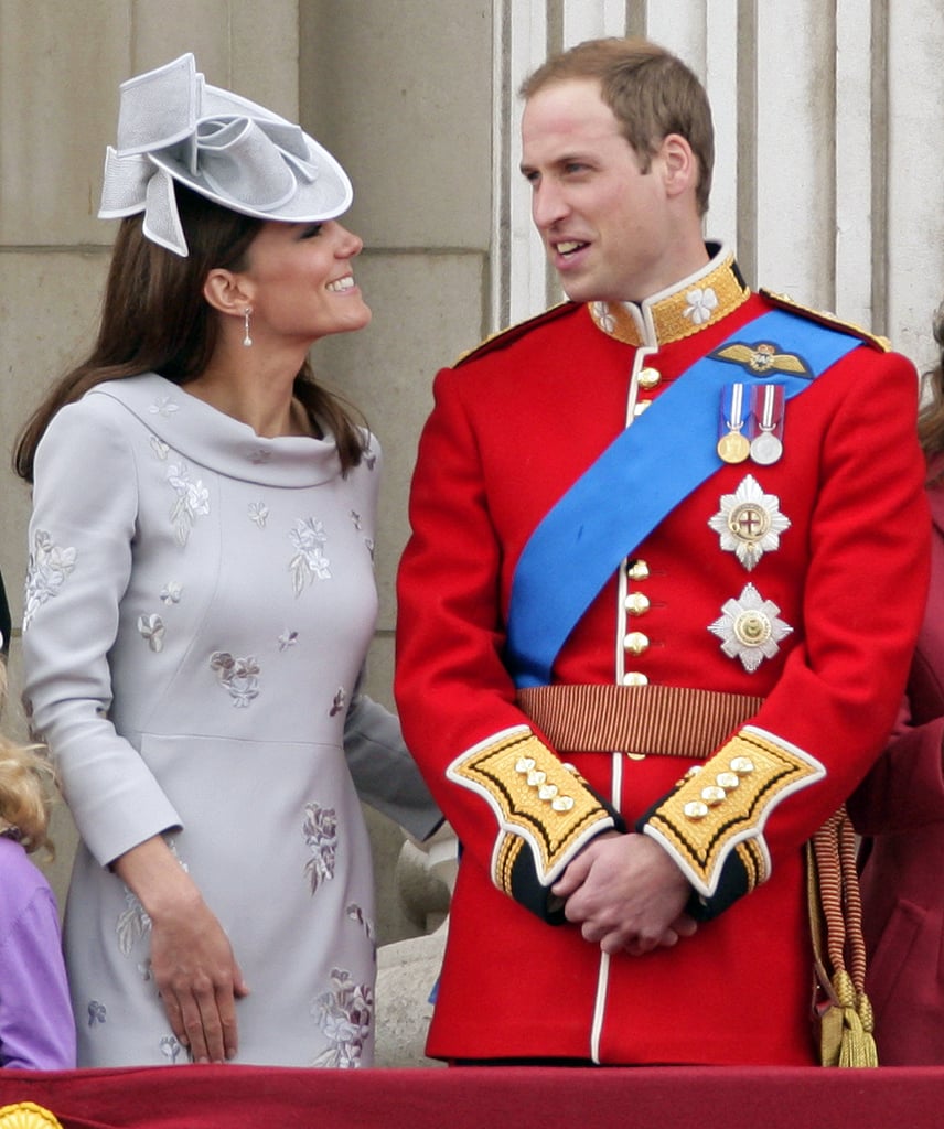 Kate and William got formal for the June 2012 trooping the color ceremony in London.