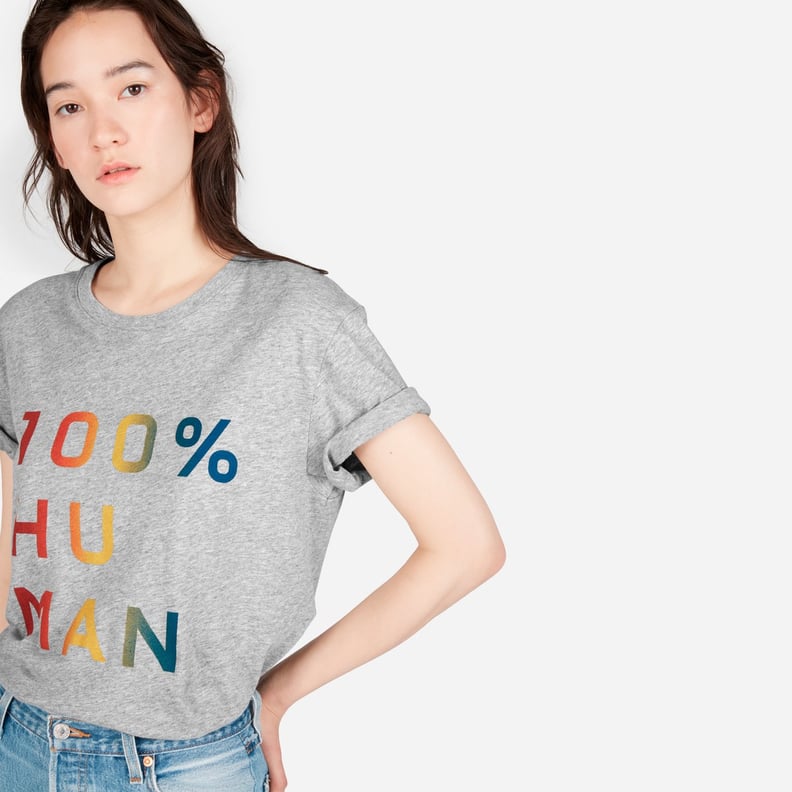 Everlane Human Pride Unisex Crew in Large Print