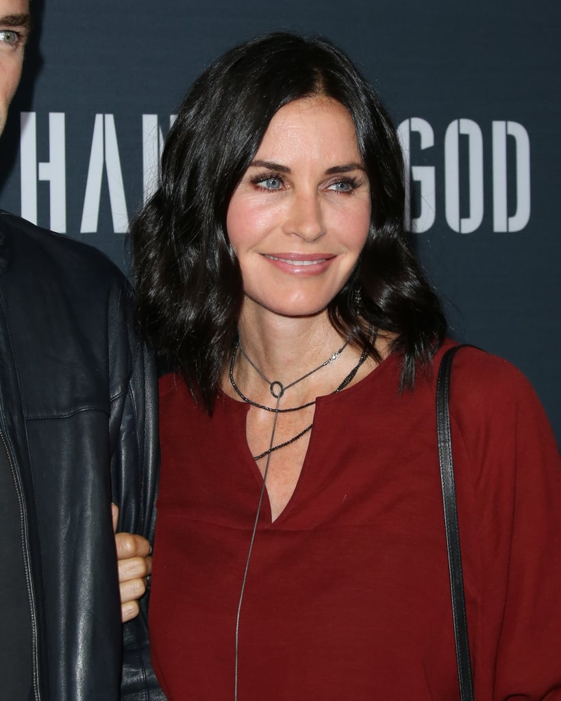 Courteney Cox and Johnny McDaid at the Hand of God Premiere