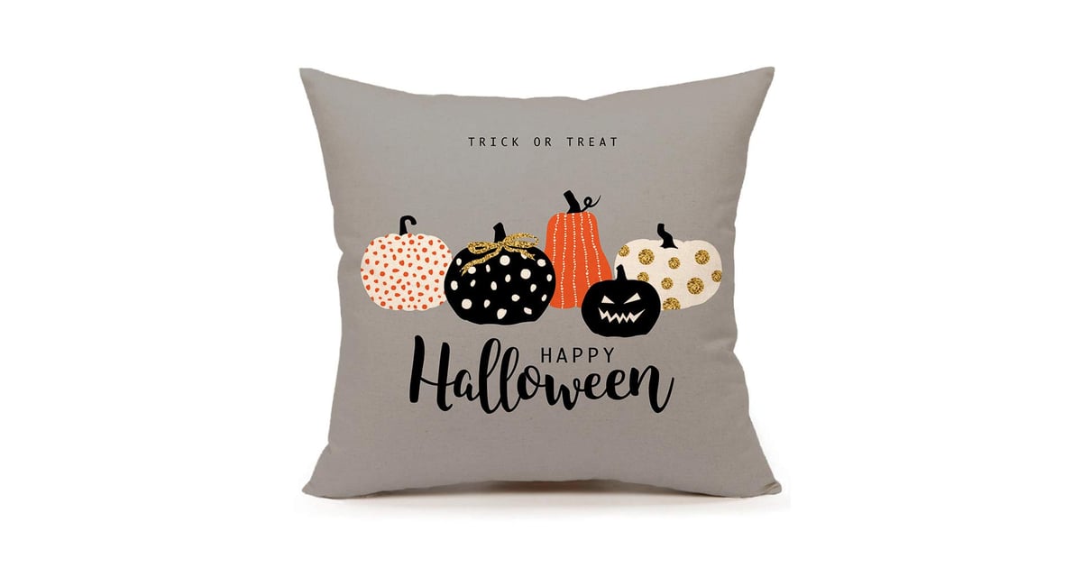 Halloween Pumpkin Throw Pillow Yoda throw pillow, adorable this is