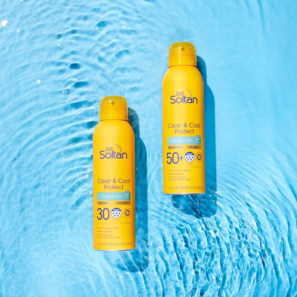 Soltan Clear and Cool Protect Suncare Mist SPF50