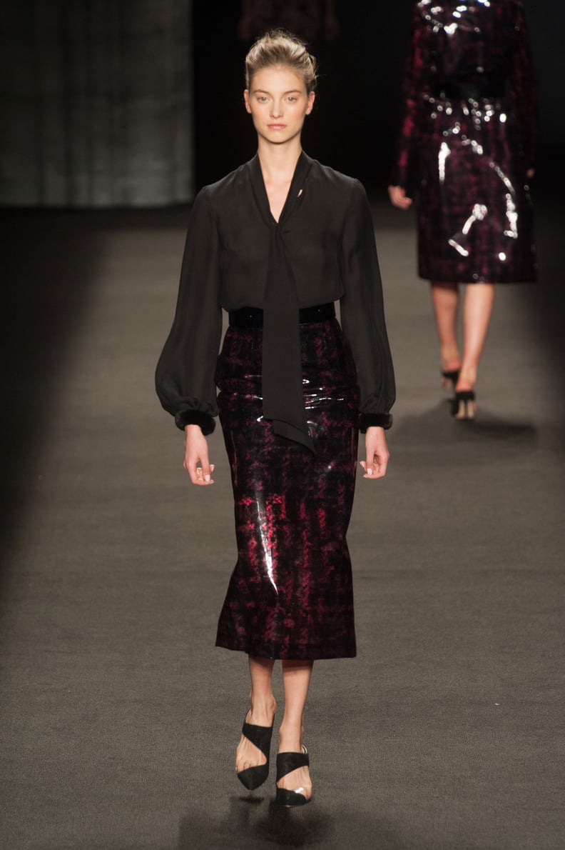 Monique Lhuillier Fall 2014 Runway Show | NY Fashion Week | POPSUGAR ...