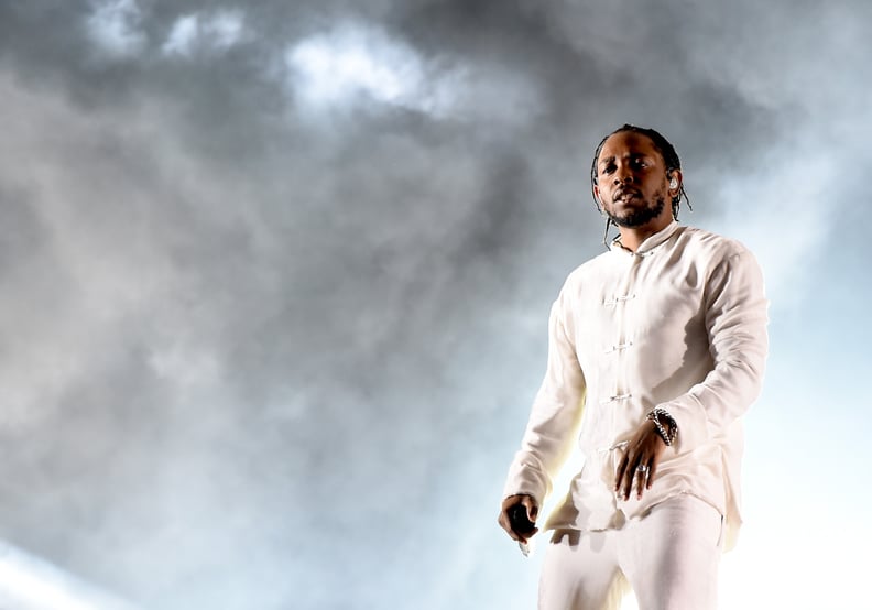 INDIO, CA - APRIL 23:  Kendrick Lamar performs on the Coachella Stage during day 3 (Weekend 2) of the Coachella Valley Music And Arts Festival on April 23, 2017 in Indio, California.  (Photo by Kevin Winter/Getty Images for Coachella)