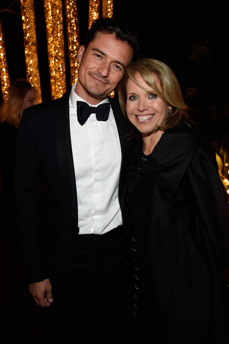 Orlando Bloom and Katie Couric