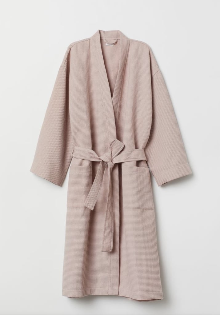 Waffled Bathrobe