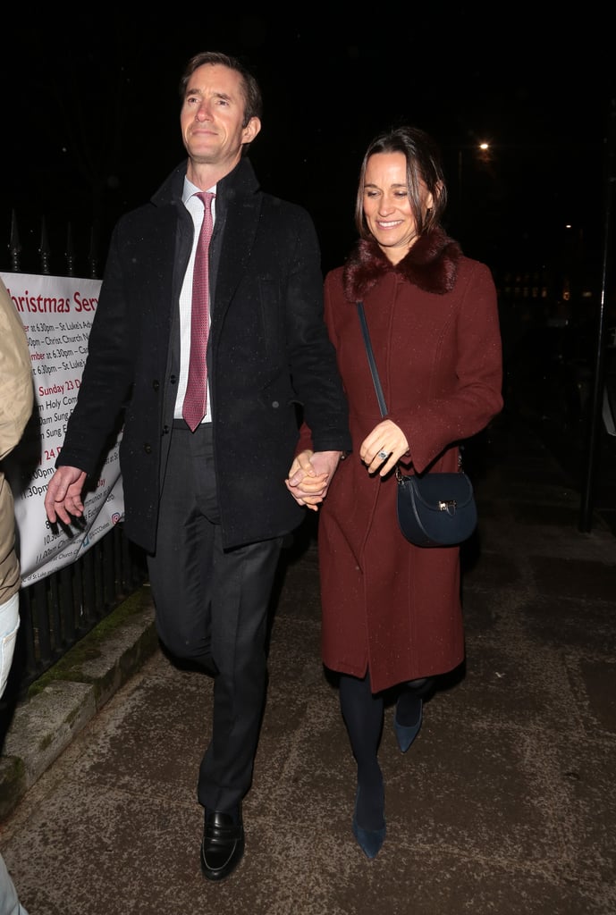 Pippa Middleton and James Matthews in London December 2018