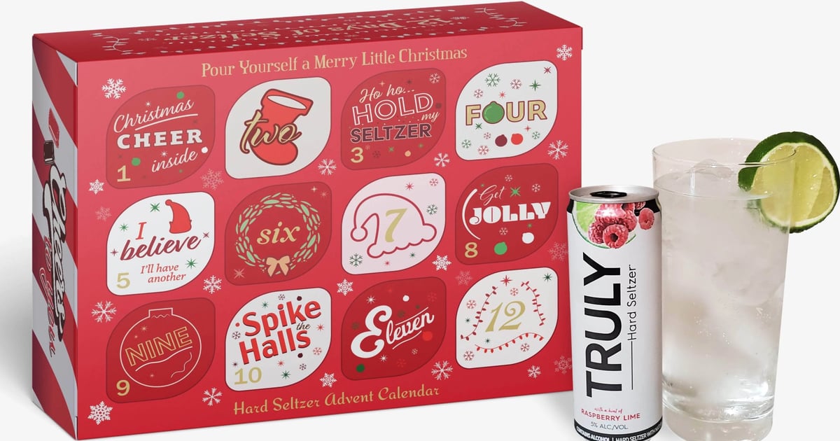 This Hard Seltzer Advent Calendar Comes With White Claw POPSUGAR Food UK