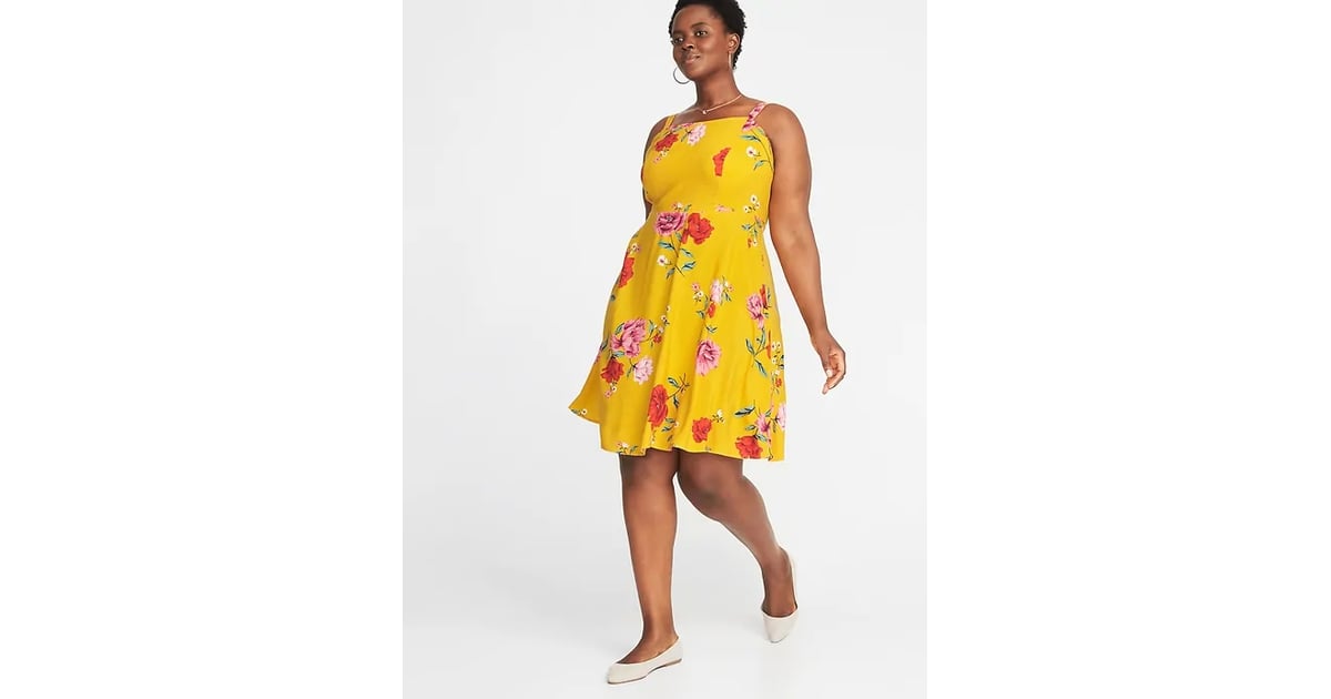 Yellow Floral Dress Old Navy Online ...