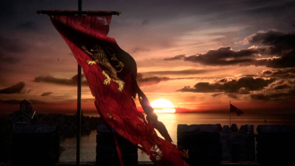 "Lannister Battle Banner"