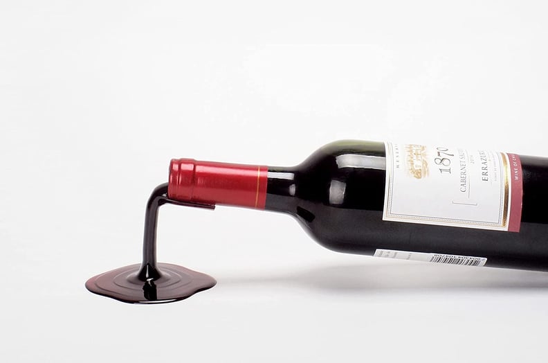 Playable Art Spilled Wine Bottle Holder