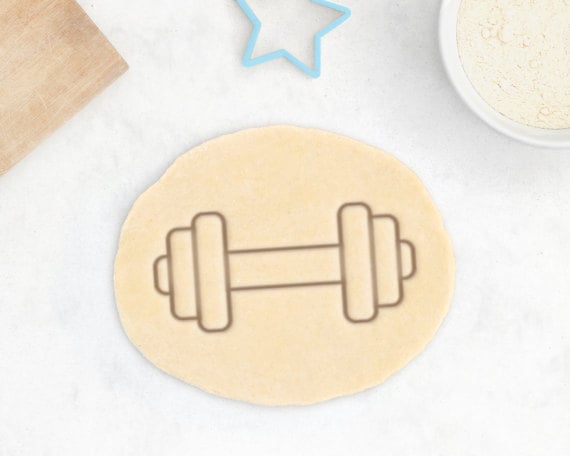 Dumbbell Cookie Cutters