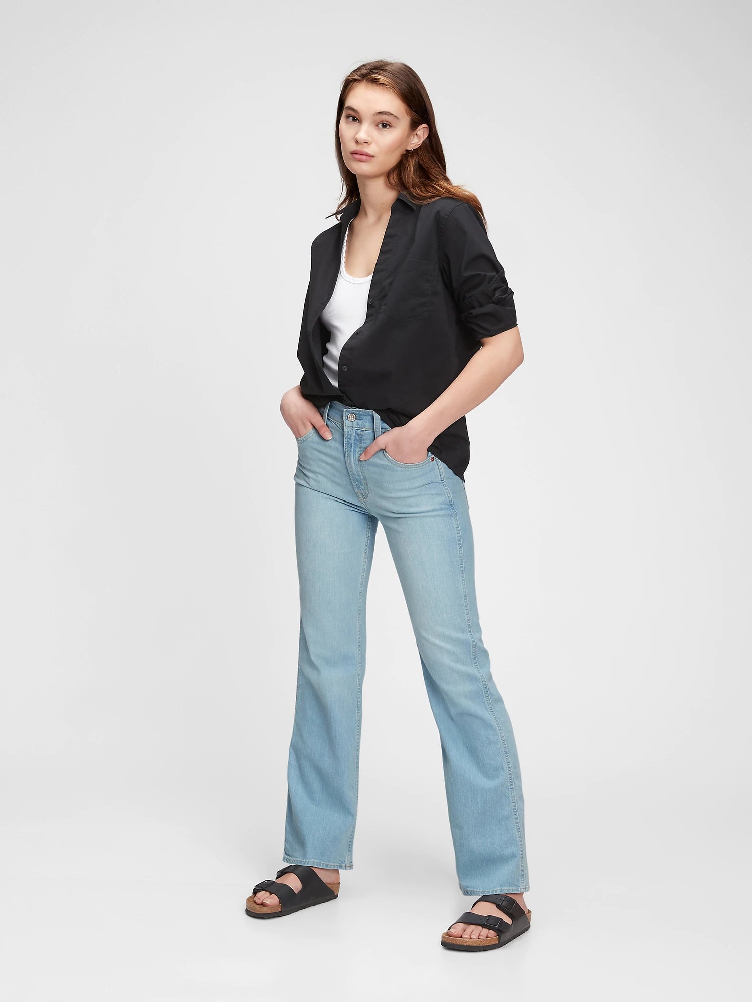 A Light-Wash Jean: Gap High Rise Vintage Flare Jeans, Yes, Flare Jeans Are  Back, but This Time, They've Got an Edge