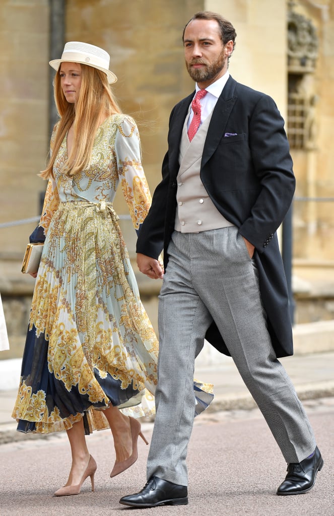 James Middleton Girlfriend H&M Dress at Royal Wedding 2019