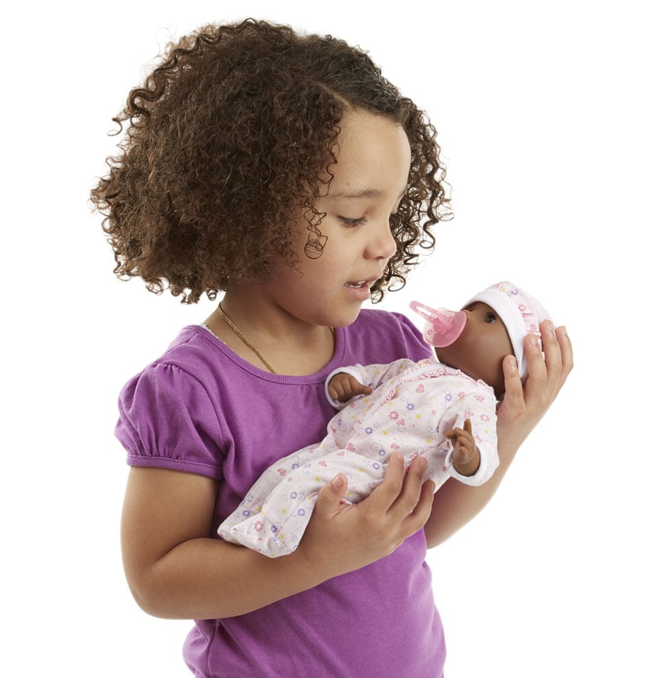 melissa and doug mine to love doll crib