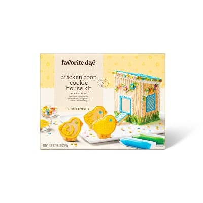 Favourite Day Easter Chicken Coop House with Chicks Cookie Kit