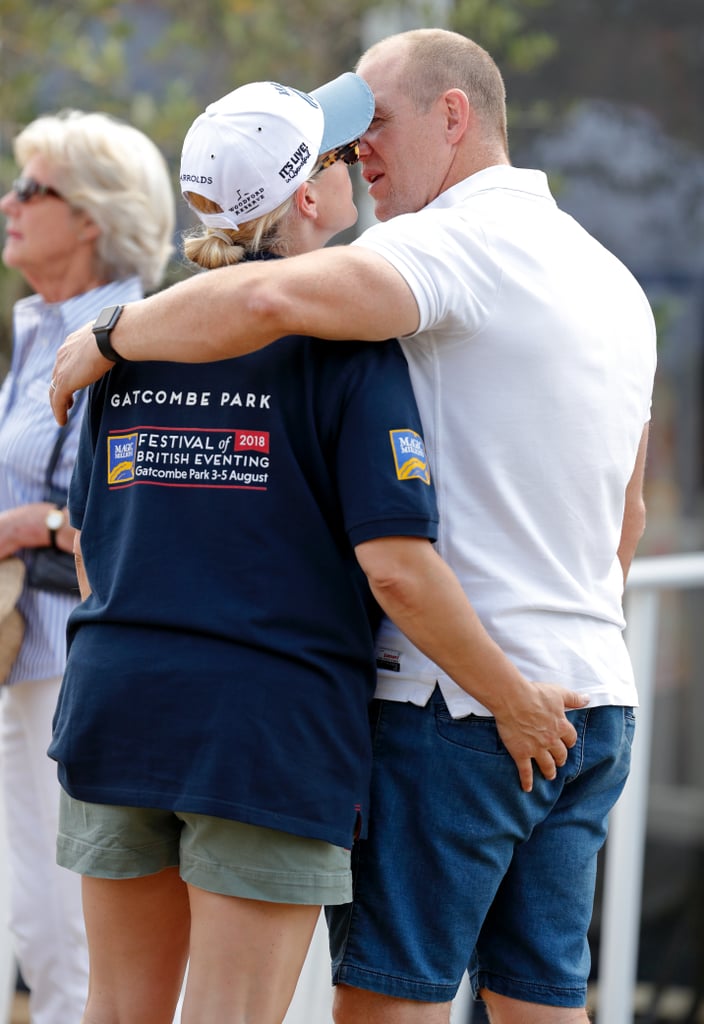 Zara and Mike Tindall at Festival of British Eventing 2018