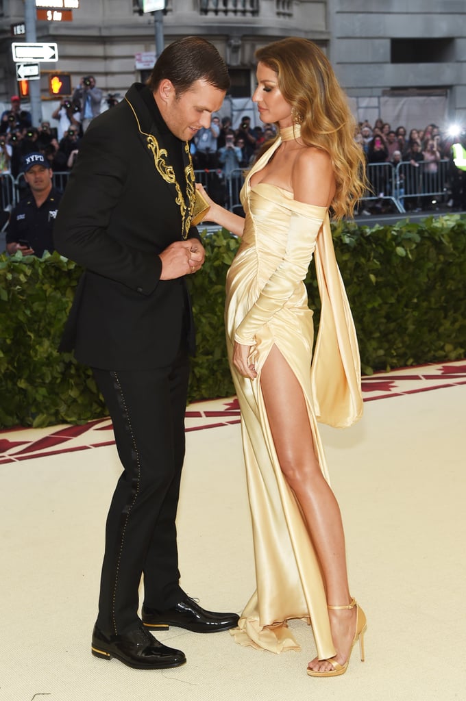 Gisele Bündchen and Tom Brady at the 2018 Met Gala