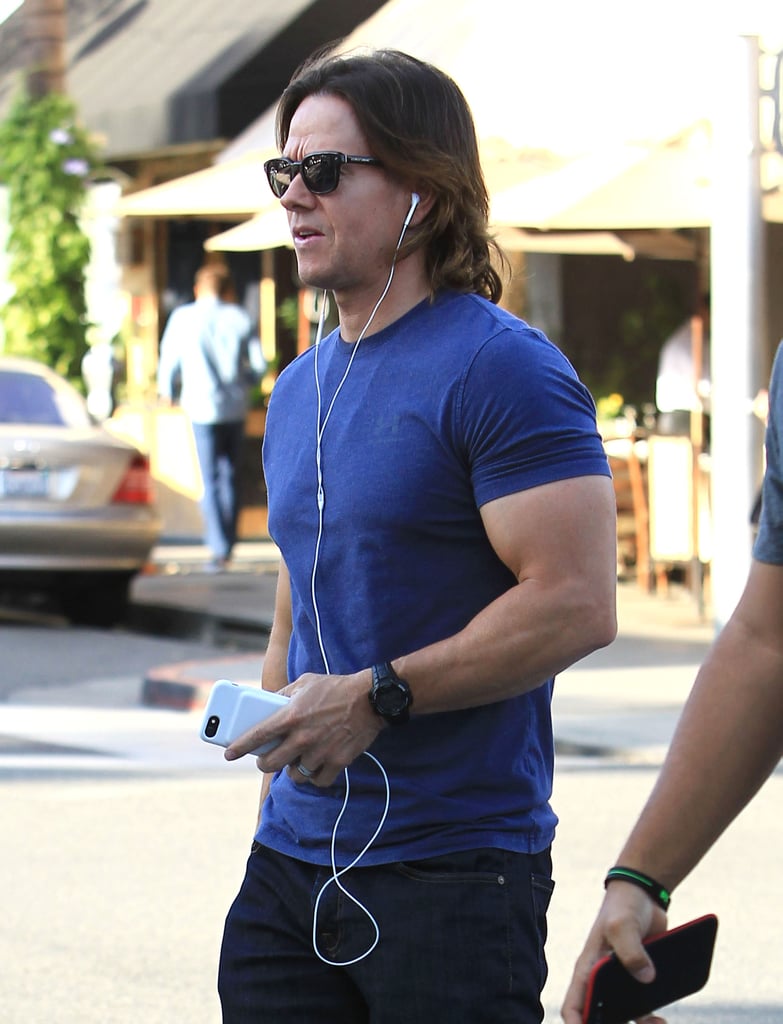 Mark Wahlberg and Jude Law Out in LA November 2016