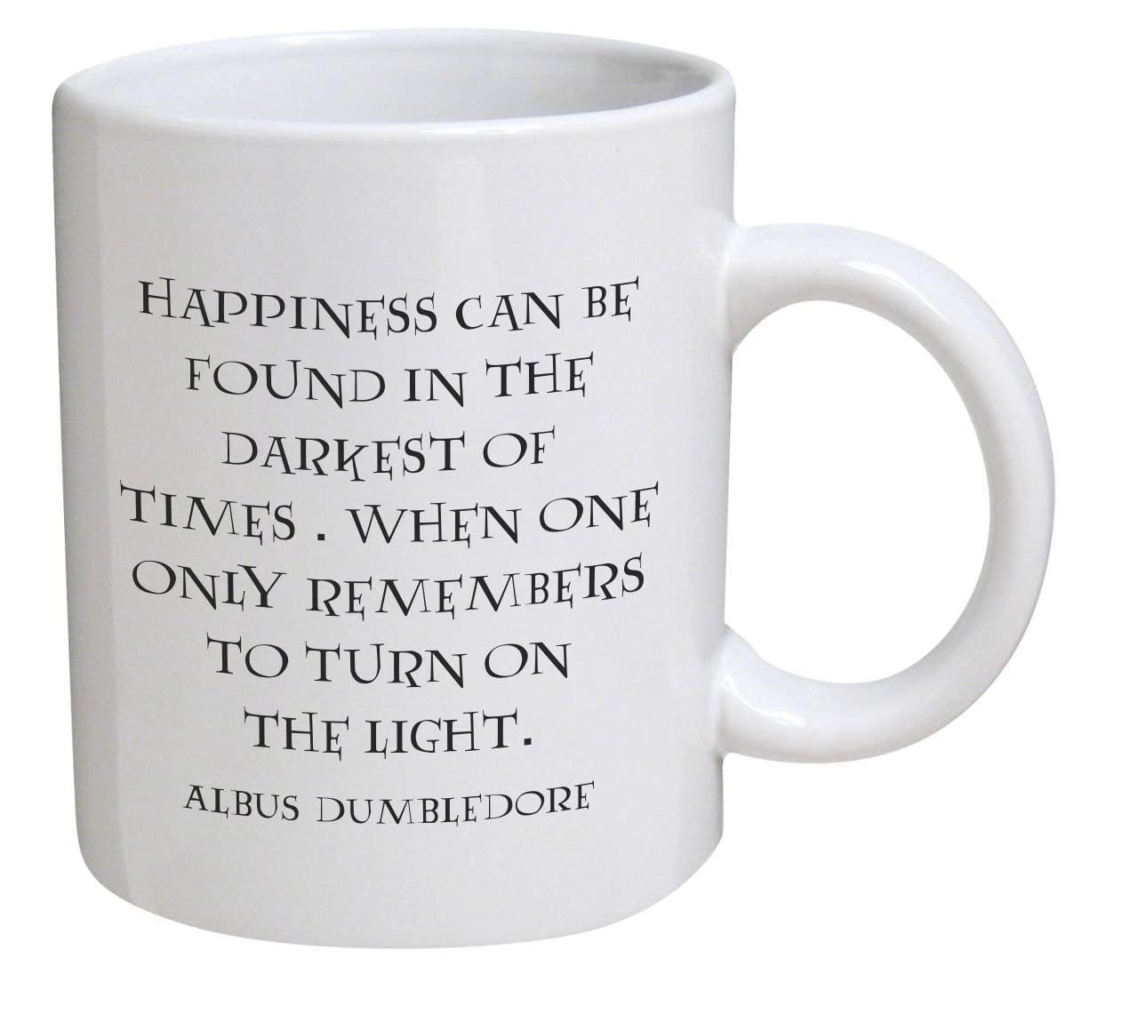 A lovely Mug with Harry Potter Inspired It's Our Choices Abilities Dumbledore Quote Christmas Present Birthday Mug 