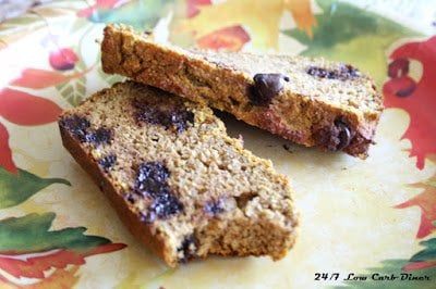 Pumpkin Chocolate Chip Loaf