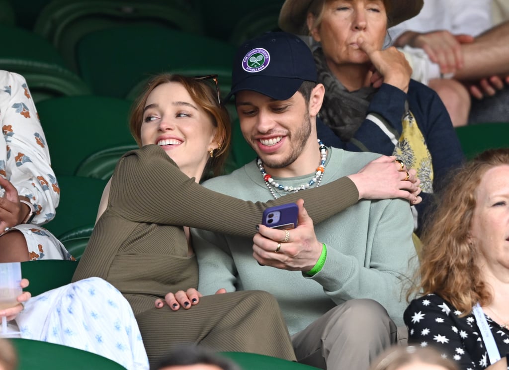 Pete Davidson and Phoebe Dynevor's Public Debut at Wimbledon