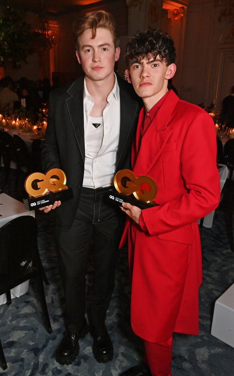 Kit Connor and Joe Locke at GQ Men of the Year 2022