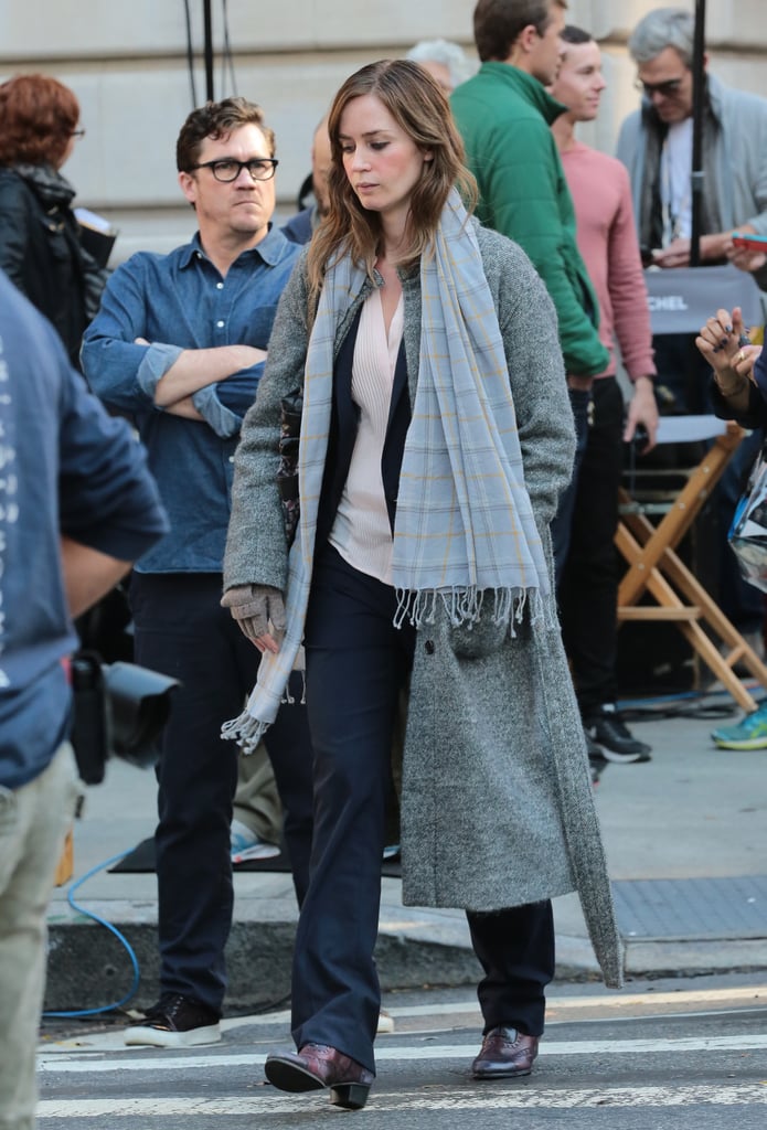 The Girl on the Train Movie Set Pictures