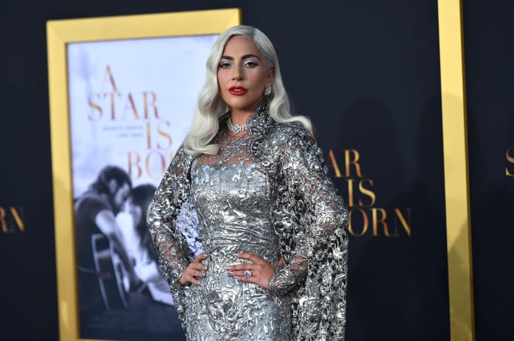 Lady Gaga S Silver Dress A Star Is Born Premiere Sept 18 Popsugar Fashion Lady Gaga S Silver Dress A Star Is Born Premiere Sept 18 Popsugar Fashion