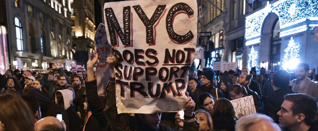 New York City Protest Against Trump's Election Win
