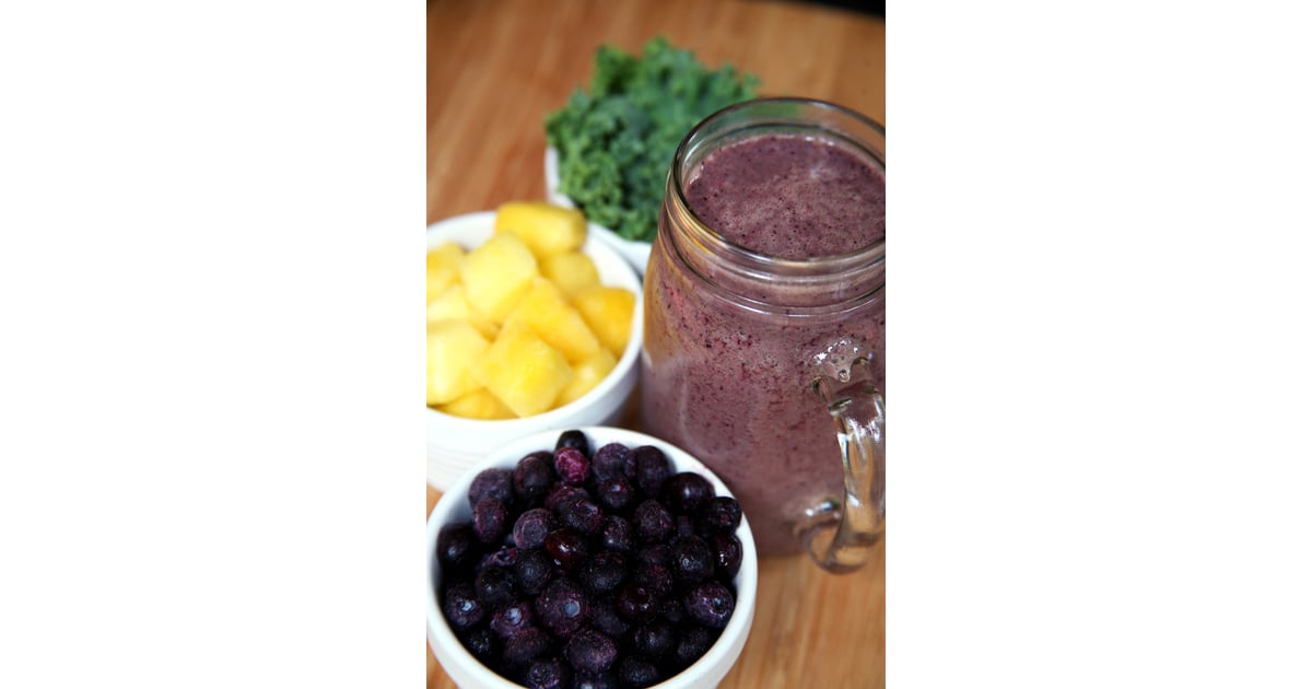 Flat-Belly Smoothie | 50 of Our All-Time Favorite Smoothie Recipes |  POPSUGAR Fitness Photo 43